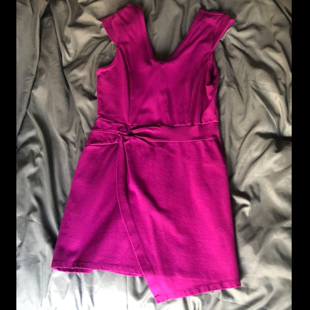 The Vanity Room Magenta Dress